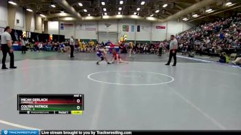 106 lbs Semis & 1st Wrestleback (8 Team) - Micah Gerlach, Cambridge vs Colten Patrick, Burwell