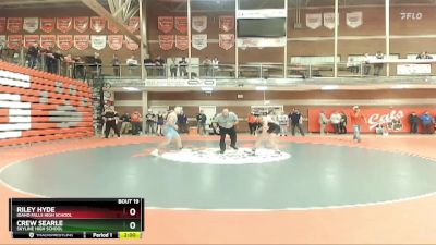 152 lbs Champ. Round 1 - Riley Hyde, Idaho Falls High School vs Crew Searle, Skyline High School