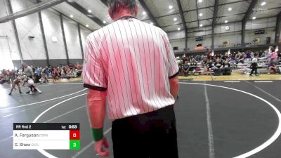 156 lbs Rr Rnd 2 - Archer Ferguson, Cornerstone Mat Club vs Gabriel Shaw, Outlaw WC