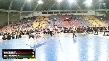 165 lbs Placement (4 Team) - Cody Hughes, Central Methodist vs Bridger Bennion, Ottawa University