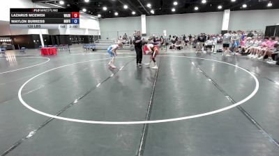120 lbs Lazarus McEwen, Washington vs Waylon Burress, Team Missouri