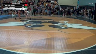 75 lbs Quarterfinal - Cruz Prasnicki, Dakota Boyz Wrestling Club vs Waylon Norris, Summit Wrestling Academy