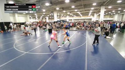 145 lbs Semis - Avery Colvin, Utah vs Lily Kahmann, Utah