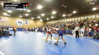165 lbs Champ. Round 2 - Elijah Valdovinos, North vs Collin Trujillo, Morro Bay