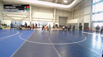 132 lbs Cons. Round 2 - Maxwell Ferguson, Olympus vs James Rollins, Mountain Crest