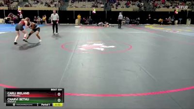 105 lbs Cons. Round 1 - Charvi Bethu, Oakdale vs Carli Ireland, Winters Mill