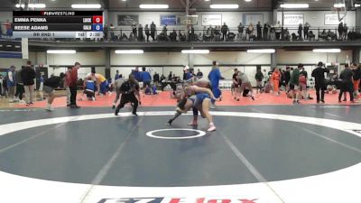 126Yellow lbs Rr Rnd 1 - Emma Penna, Lockport vs Reese Adams, Calhoun