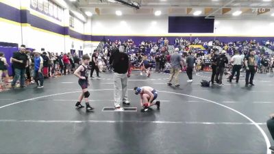 90/95 Round 1 - Jaxen Bufford, White Knoll vs Korey Mitchum, Grizzlies Wrestling Club