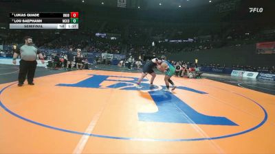 5A Boys 285 lbs Semifinal - Lou Saephanh, McKay Boys vs Lukas Quade, Bend Boys