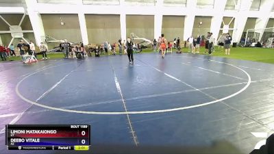 130 lbs Cons. Round 2 - Limoni Matakaiongo, UT vs Deebo Vitale, AZ