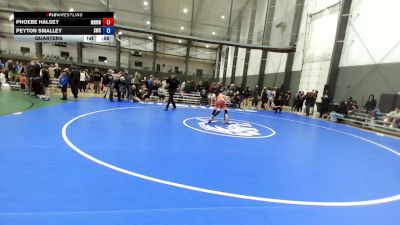 Champ. Round 1 - Phoebe Halsey, Mat Rats Rebooted Wrestling vs Peyton Smalley, Shelton Wrestling Club