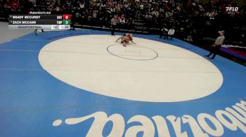 4A 157 lbs Quarterfinal - Zack Mccann, Timpanogos vs Brady Mccurdy, Uintah