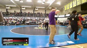 157 lbs Cons. Round 2 - Logan Bailey, Indianapolis vs John Jenkins, William Jewell