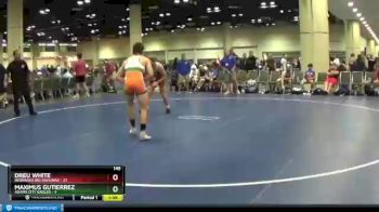 145 lbs Round 3 (8 Team) - Dreu White, Nebraska Big Kahunas vs Maximus Gutierrez, Adams City Eagles