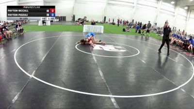 80 lbs Payton McCall, Oklahoma vs Payton Pizzuli, Ohio