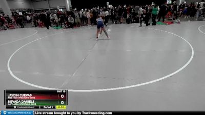 115 lbs Cons. Round 6 - Nevada Daniels, Katy Area Wrestling Club vs Jaydin Cuevas, Mile High Wrestling Club