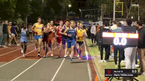 Men's 1500m Invite , Finals 5