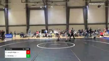 100 lbs 5th Place - Clayton Loughridge, Guerrilla Wrestling Academy vs Carter Brickley, Level Up