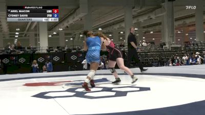 Quarters - Ariel Maicon, Level Up Wrestling Center vs Cydney Davis, El Paso Supers Wrestling Club