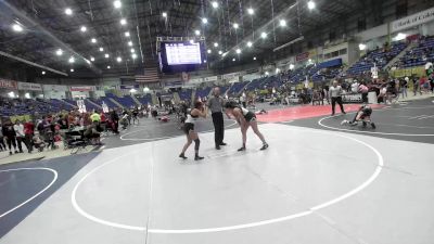 130 lbs Consolation - Joslynn Rhoden, Westy Wolves vs Aaliyah Hernandez, Westy Wolves