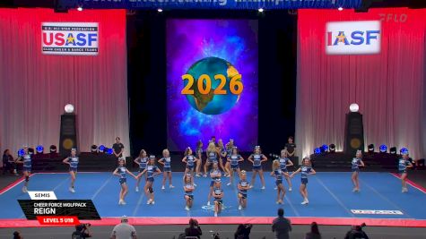 Cheerforce Wolfpack - Reign [2026 L5 U18 Semis] 2026 The Cheerleading Worlds