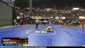 Cons. Round 2 - Jeffery Berryman, Stevensville/Victor vs Joey Wise, Libby/Troy