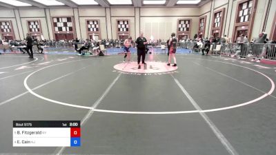 108 lbs Quarterfinal - Brooklynn Fitzgerald, Ny vs Emma Cain, Nj