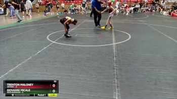 52 lbs Round 3 (4 Team) - Trenton Maloney, Armory vs Giovanni Micale, Neighborhood