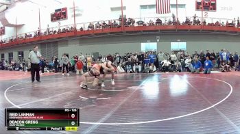 126 lbs Cons. Round 1 - Reid Lanman, Edgewood Wrestling Club vs Deacon Gregg, Unattached