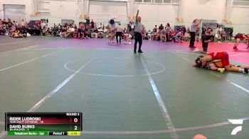 150 lbs Round 3 (8 Team) - Rider Ludroski, Team Shutt Dethrone vs David Burks, 84 Athletes