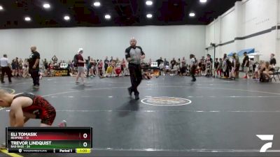 70 lbs Round 1 (4 Team) - Eli Tomasik, Reapers vs Trevor Lindquist, Bad Bass