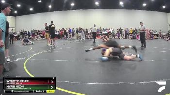 138 lbs Round 1 (4 Team) - Myrin Nixon, Great Bridge Wrestlng vs Wyatt Wheeler, Palmetto Blue