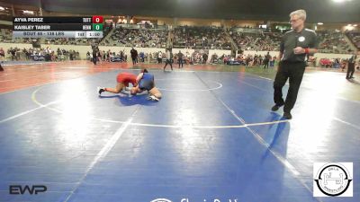 138 lbs Round Of 16 - Ayva Perez, Tuttle vs Kaisley Taber, Hennessey Takedown Club
