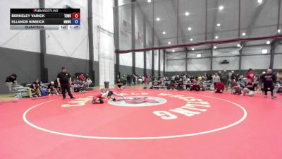 Quarters - Berkeley Varick, Twin City Wrestling Club vs Ellanor Nimrick, NWWC