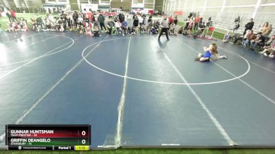 90 lbs Semis & 1st Wrestleback (8 Team) - Griffin DeAngelo, Stansbury vs Gunnar Huntsman, Team Prestige