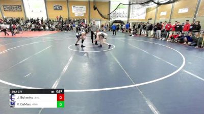 145 lbs Consi Of 8 #1 - James Bohenko, Central Catholic vs Vincent DeMaio, Methuen