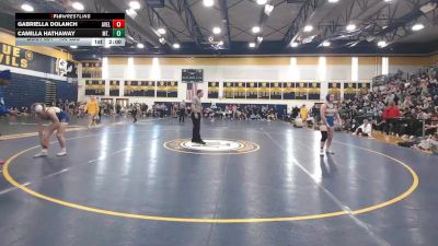 155 lbs Semifinal - Gabriella Dolanch, Avella vs Camilla Hathaway, Mt. Lebanon
