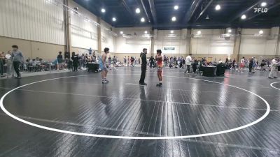 120 lbs Consolation - Deontae Hall, Youth Impact Center Wrestling Club vs Zachary Leto, Tampa Bay Tigers Wrestling