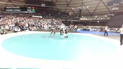 Boys 2A 138 lbs Semifinal - Mason Russell, Othello vs Dominic Thomas, Orting
