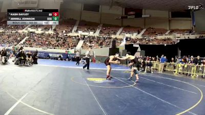 165-D2 3rd Place Match - Jerrell Johnson, Desert Edge High School vs Kash Dayley, Maricopa High School