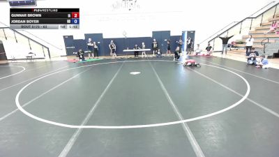 63 lbs 5th Place Match - Gunnar Brown, IA vs Jordan Boyer, ND