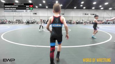 55 lbs Rr Rnd 2 - Gunnar Ratcliff, MOJO 9U vs Asher Wilbur, Untouchables 9U