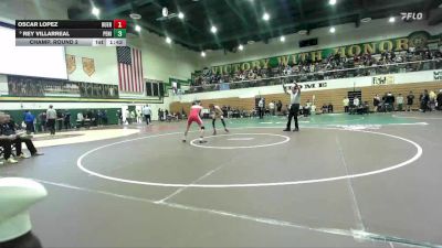 106 lbs Champ. Round 2 - Rey Villarreal, Peninsula vs Oscar Lopez, Hueneme