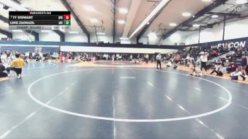 149 lbs Champ. Round 1 - Luke Zadrazil, Averett vs Ty Stewart, Springfield College