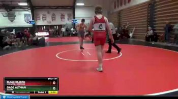 182 lbs Round 1 - Dade Altman, Solon vs Isaac Kleese, Highland, Riverside
