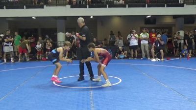 92 lbs Champ. Rd Of 32 - Dominick Jackson, Summit Wrestling Academy vs Landon Baker, Pennsylvania
