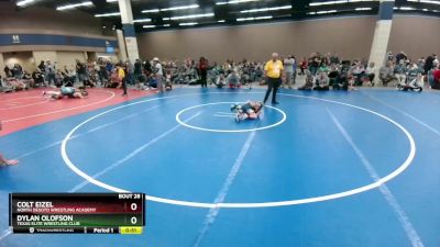 58-60 lbs Round 1 - Dylan Olofson, Texas Elite Wrestling Club vs Colt Eizel, North DeSoto Wrestling Academy