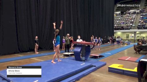 Olivia Skov - Women's Group, Twin City Twisters - 2021 Women's Xcel Region 4 Championships