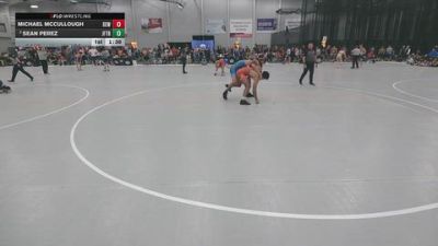 190 lbs Champ. Rd Of 16 - Sean Perez, JFlo Trained vs Michael McCullough, Duran Elite Wrestling