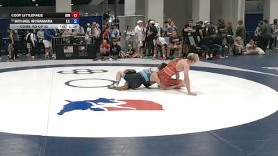 51 kg Cons. Rd Of 32 - Cody Littlepage, Bald Eagle Wrestling vs Michael McNamara, Illinois